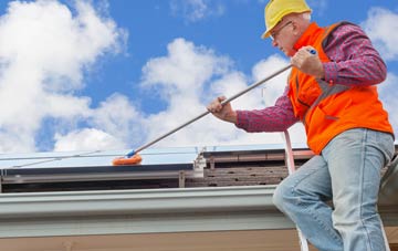 Leaton Heath soft wash roof cleaning